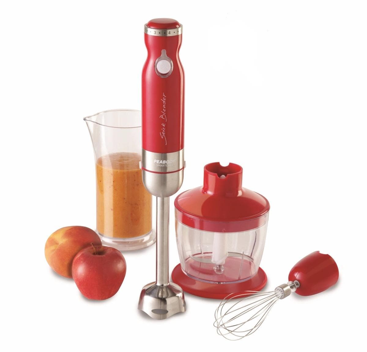 LICUADORA DE MANO PEABODY PE-LMA327R - ROJA 800 W