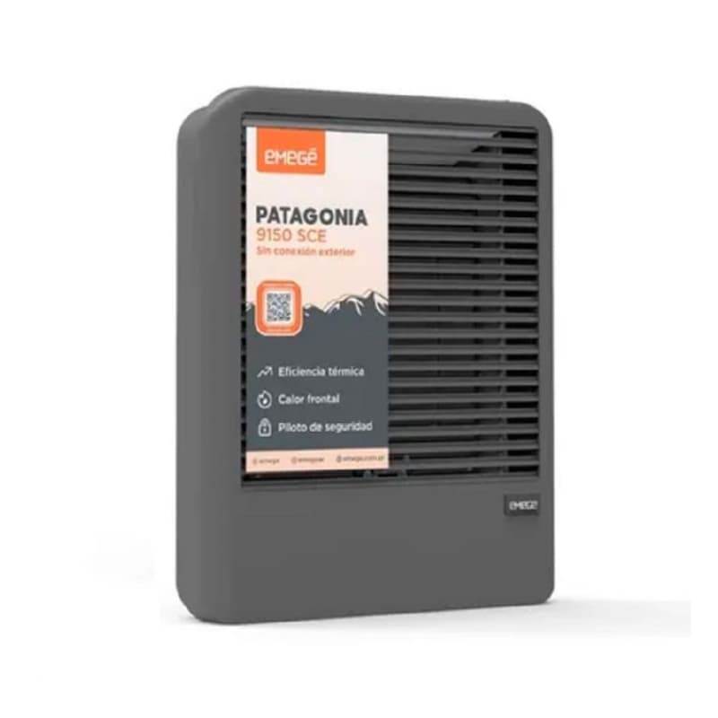 CALEFACTOR EMEGÉ PATAGONIA 9150 SCE 5000 KCAL (CE9150SCE)