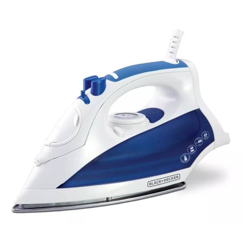 PLANCHA A VAPOR BLACK&DECKER IR7003-AR - 2200W REGULABLE SUELA ACERO