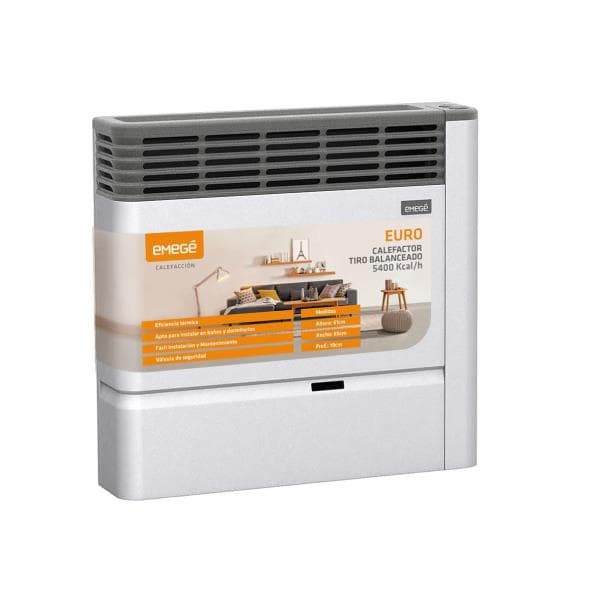 CALEFACTOR EMEGÉ EURO 2155 TB 5400 KCALH - MULTIGAS (CE2155B)