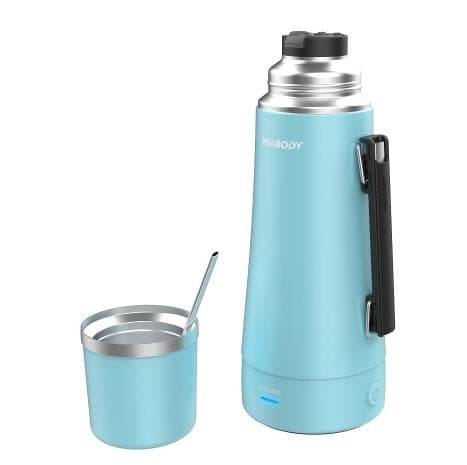 TERMO PEABODY PE-ET1001C E_TERMO - CELESTE 1LT 700W INC MATEBOMBILLA
