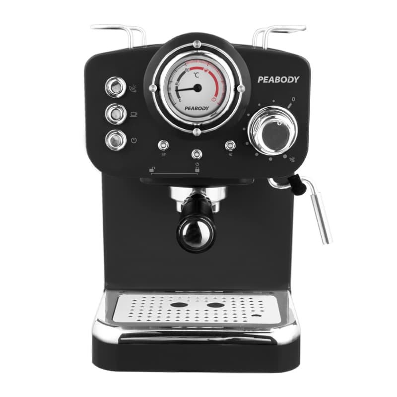 CAFETERA PEABODY PE-CE5003N EXPRESS 20 BAR DE PRESION FUNCION VAPOR Y PRECALENTADO 1100W NEGRO