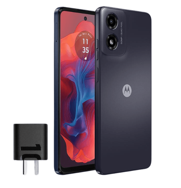 CELULAR MOTOROLA G04S 4G 4GB64GB 50MP2MP8MP 66 CONCORD BLACK (XT2421-7)