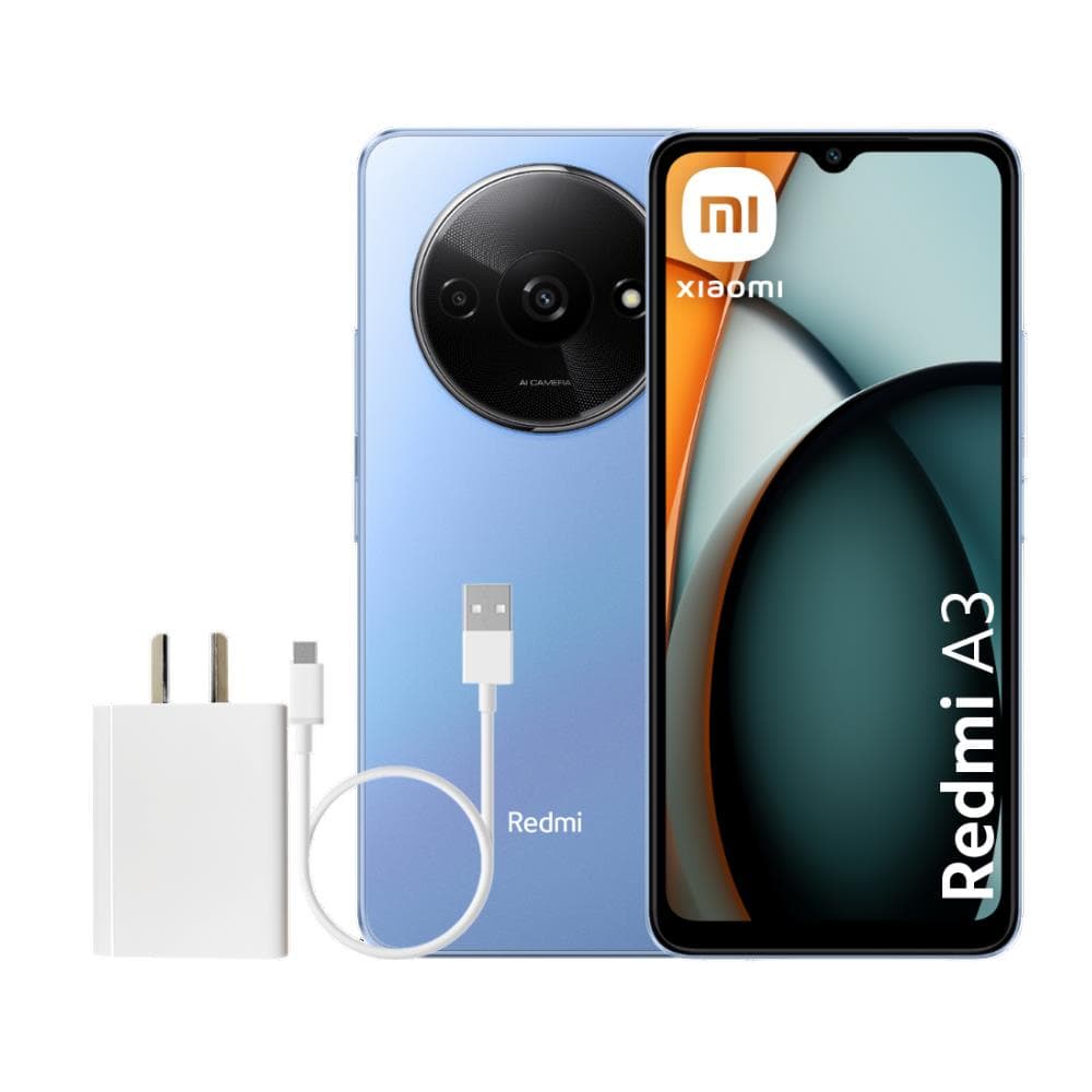 CELULAR XIAOMI REDMI A3 64GB-3GB STAR BLUE DUAL SIM (MZB0GHVAR)