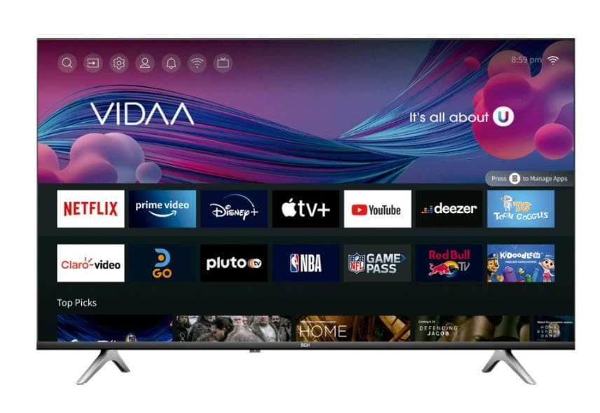 TV LED 43 BGH B4323H5 VIDAA - SMART FHD HDMI USB