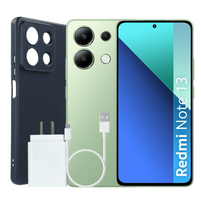 CELULAR XIAOMI REDMI NOTE 13 256GB-8GB MINT GREEN DUAL NANO SIM (MZB0G8VAR)