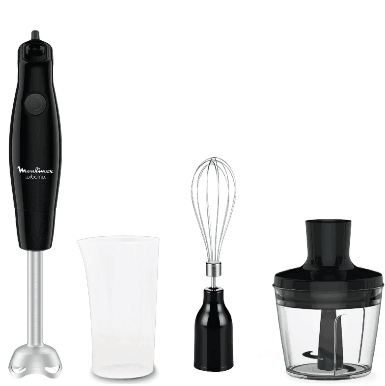 LICUADORA DE MANO MOULINEX TURBOMIX INOX PLUS 600W (DD1232A0)