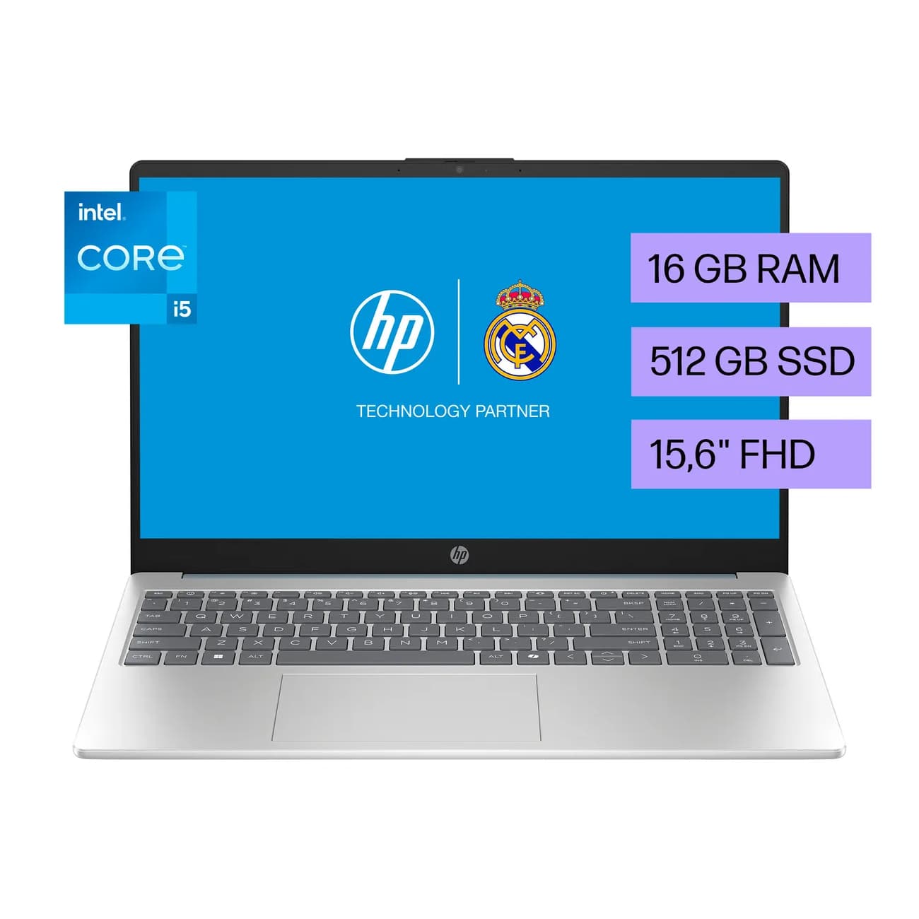 NOTEBOOK HP (15-FD0258LA) i5-1334U 16GB 512GB 156 FHD W11HSL (B9TX6LAAC8)