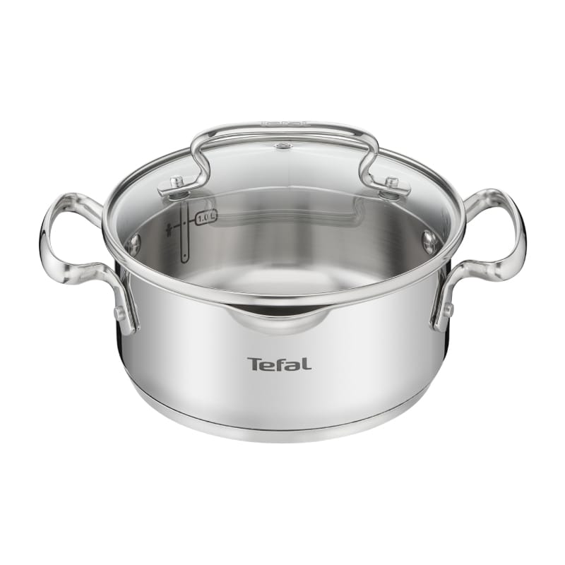OLLA TEFAL  TAPA - DUETTO 18CM ACERO INOXIDABLE (G7194355)